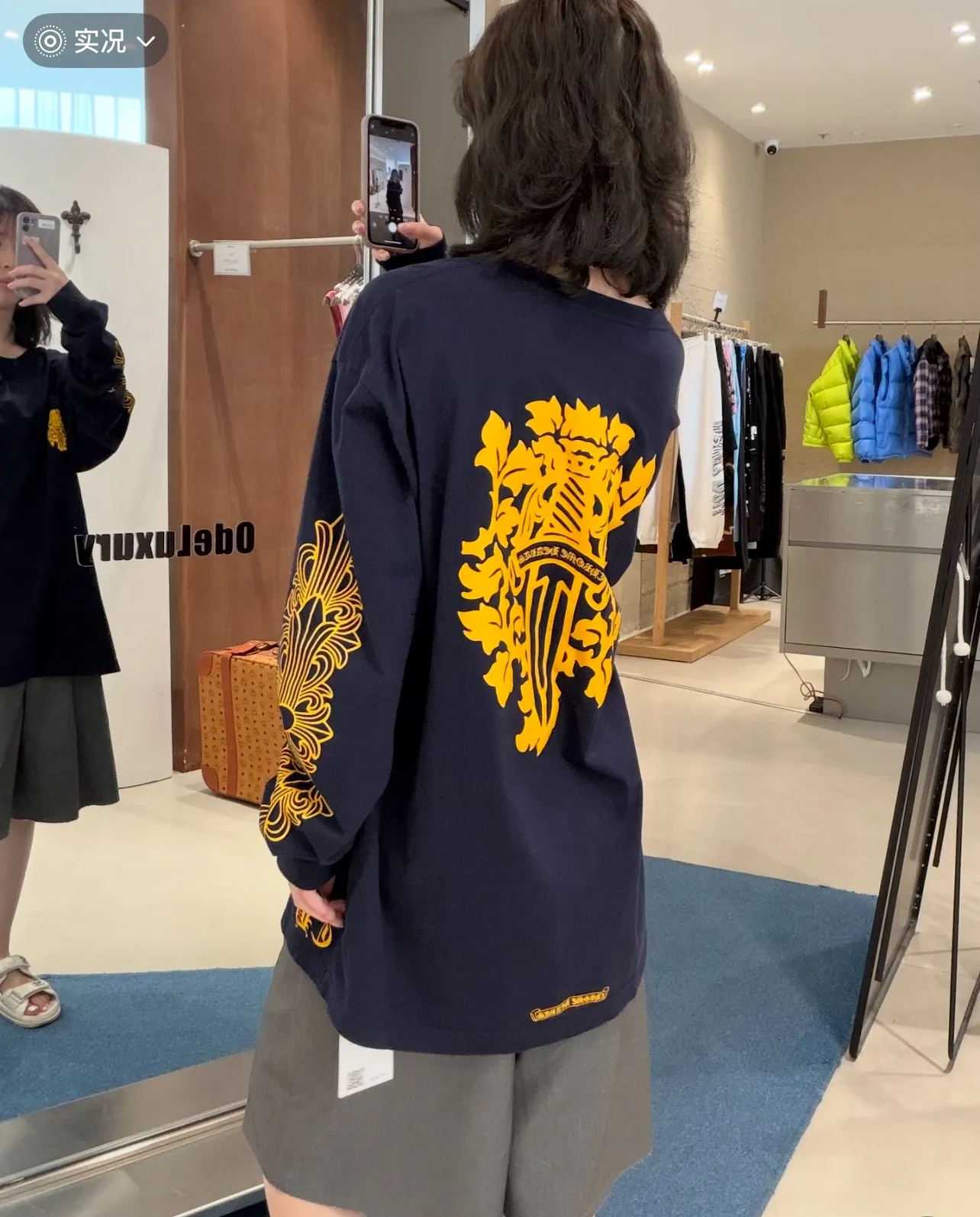 【 】Chrome Hearts Navy Blue